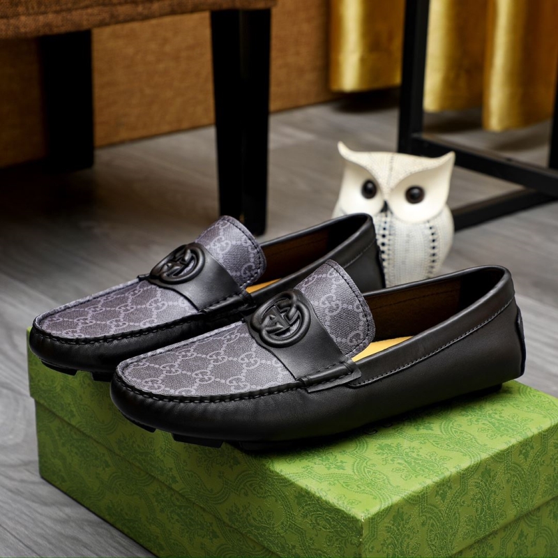 G*u*i leather shoes